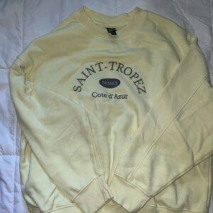 Wild Fable Cream Crewneck Sweater